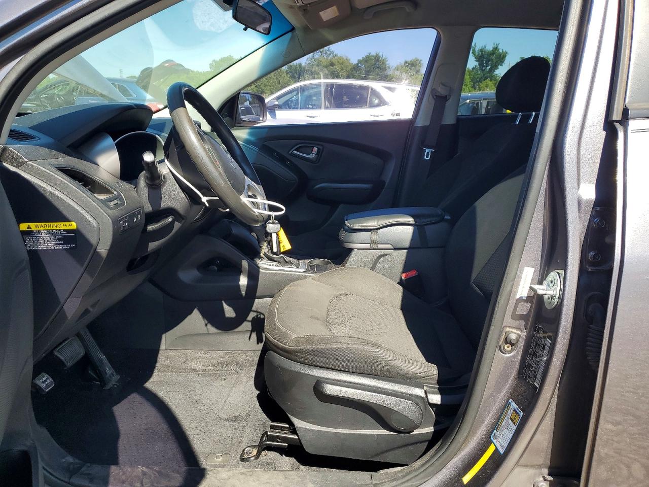 2014 Hyundai Tucson Gls Gray vin: KM8JT3AF8EU924973
