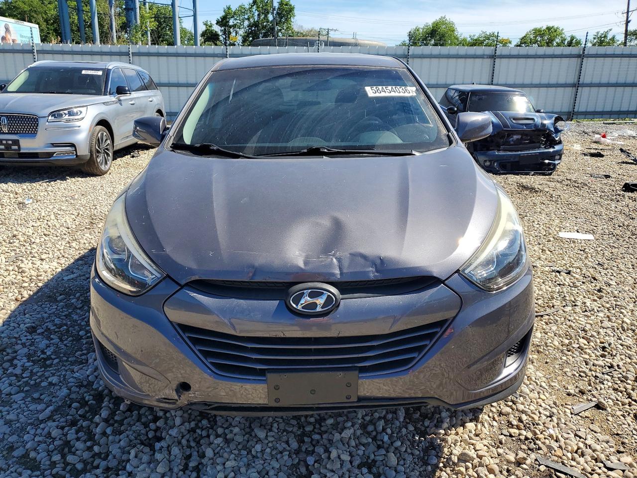 2014 Hyundai Tucson Gls Gray vin: KM8JT3AF8EU924973