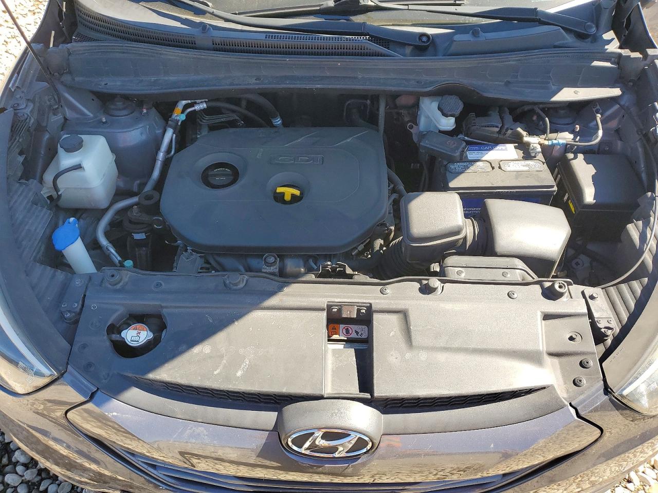 2014 Hyundai Tucson Gls Gray vin: KM8JT3AF8EU924973