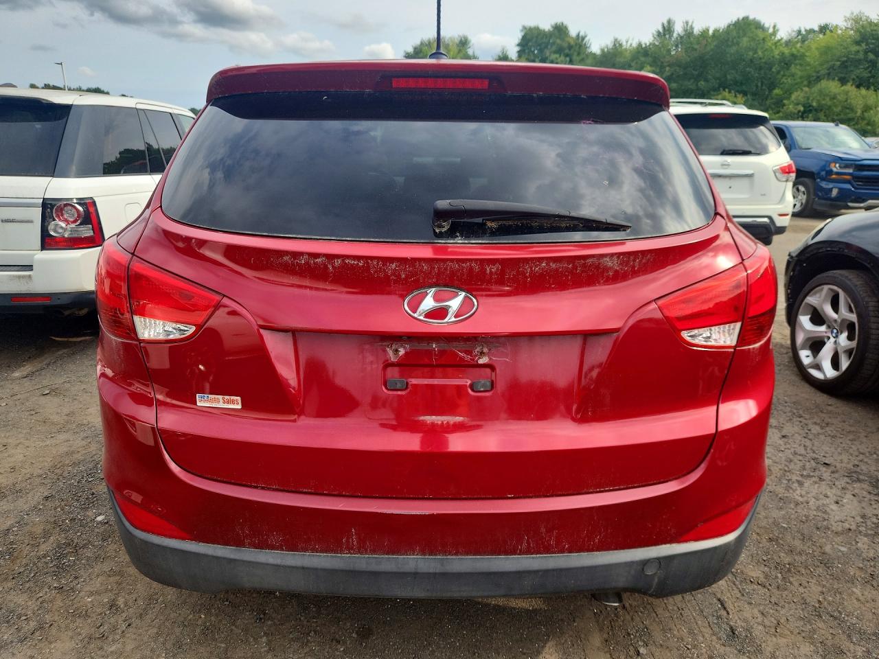2015 Hyundai Tucson Gls Red vin: KM8JT3AF8FU085182