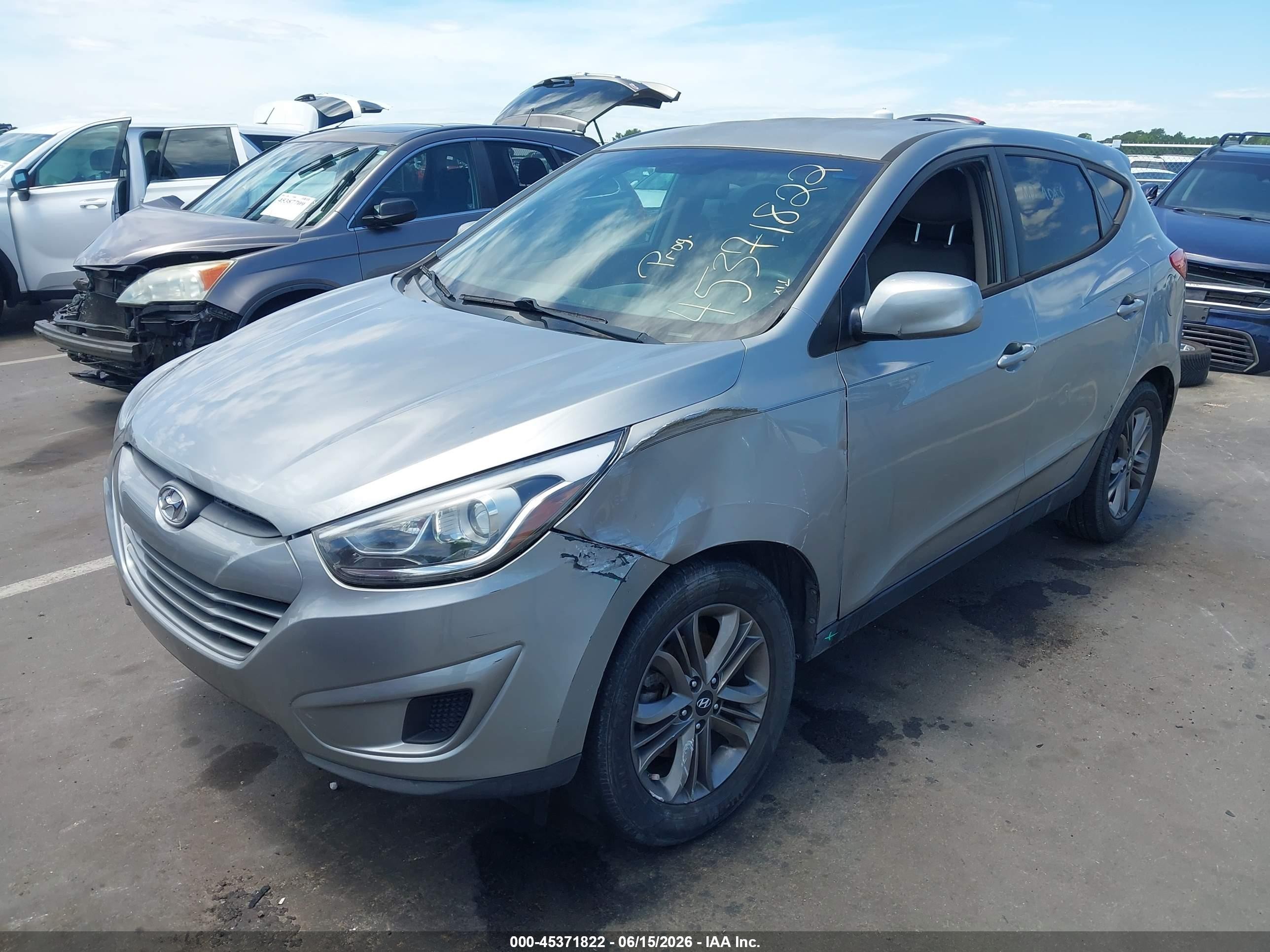 2015 Hyundai Tucson Gls Silver vin: KM8JT3AF8FU101977