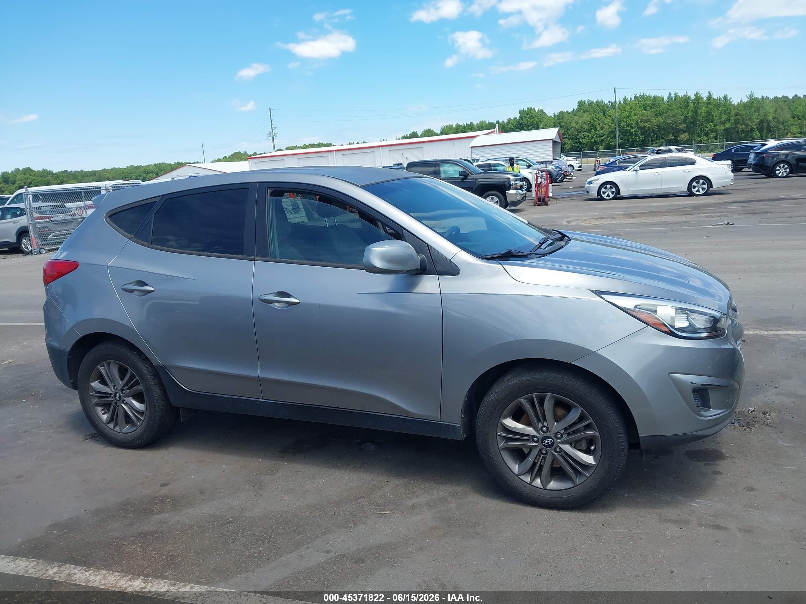 2015 Hyundai Tucson Gls Silver vin: KM8JT3AF8FU101977