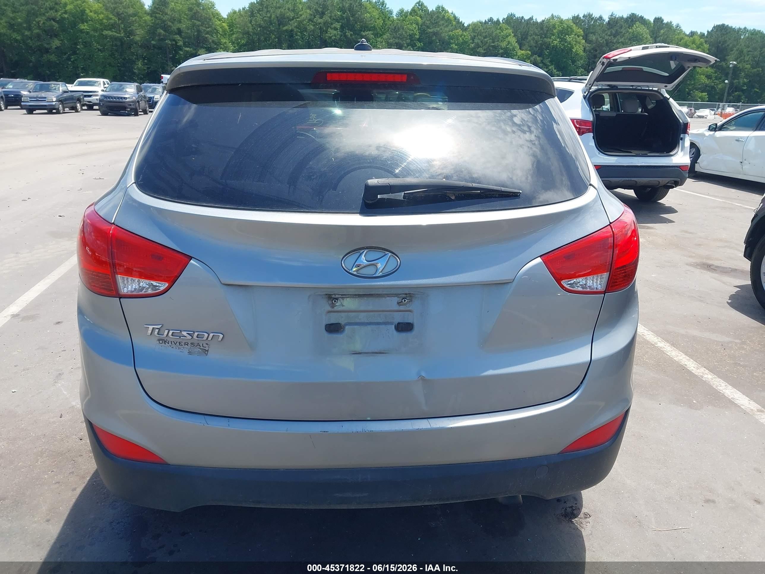 2015 Hyundai Tucson Gls Silver vin: KM8JT3AF8FU101977