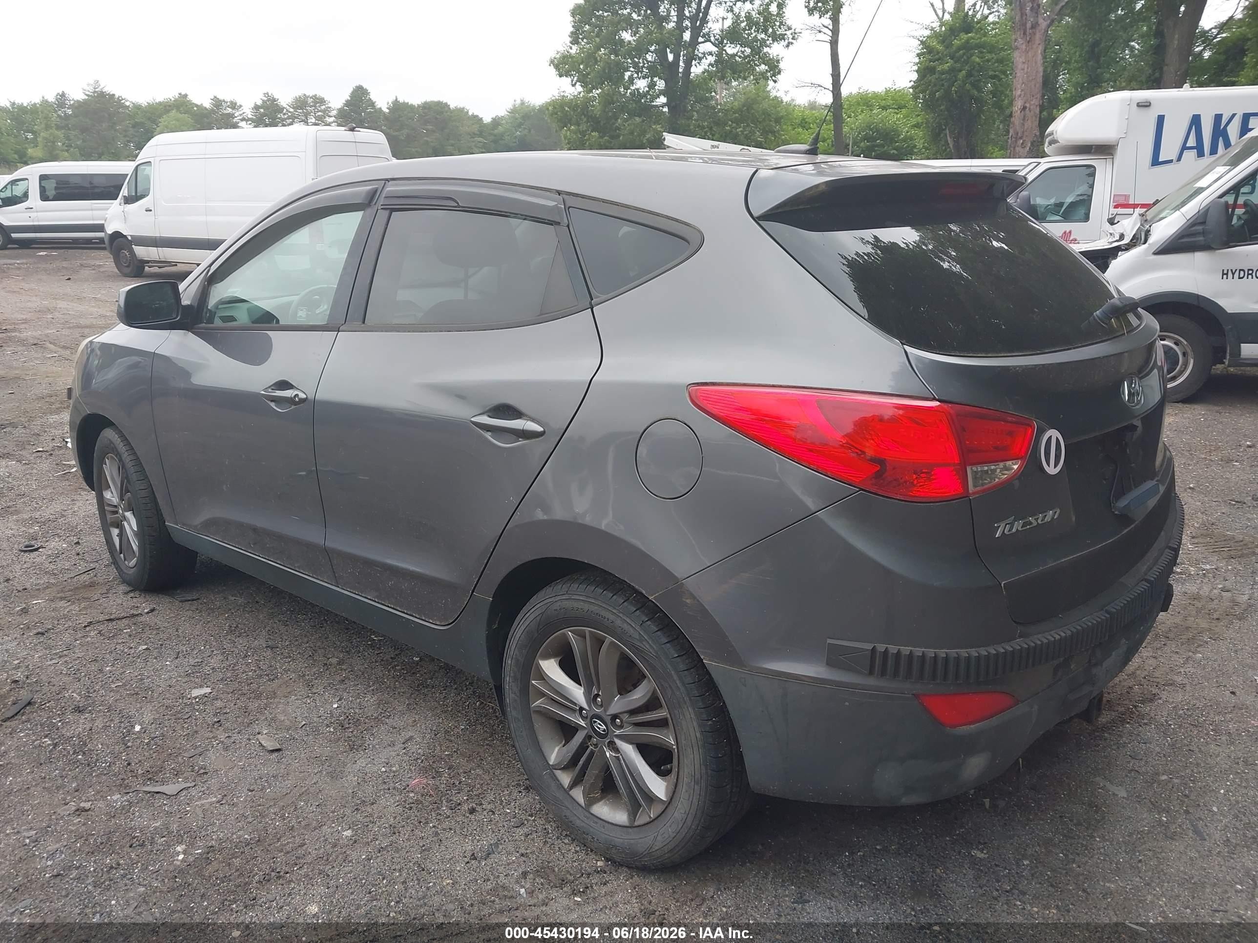 2015 Hyundai Tucson Gls Серый vin: KM8JT3AF8FU982308