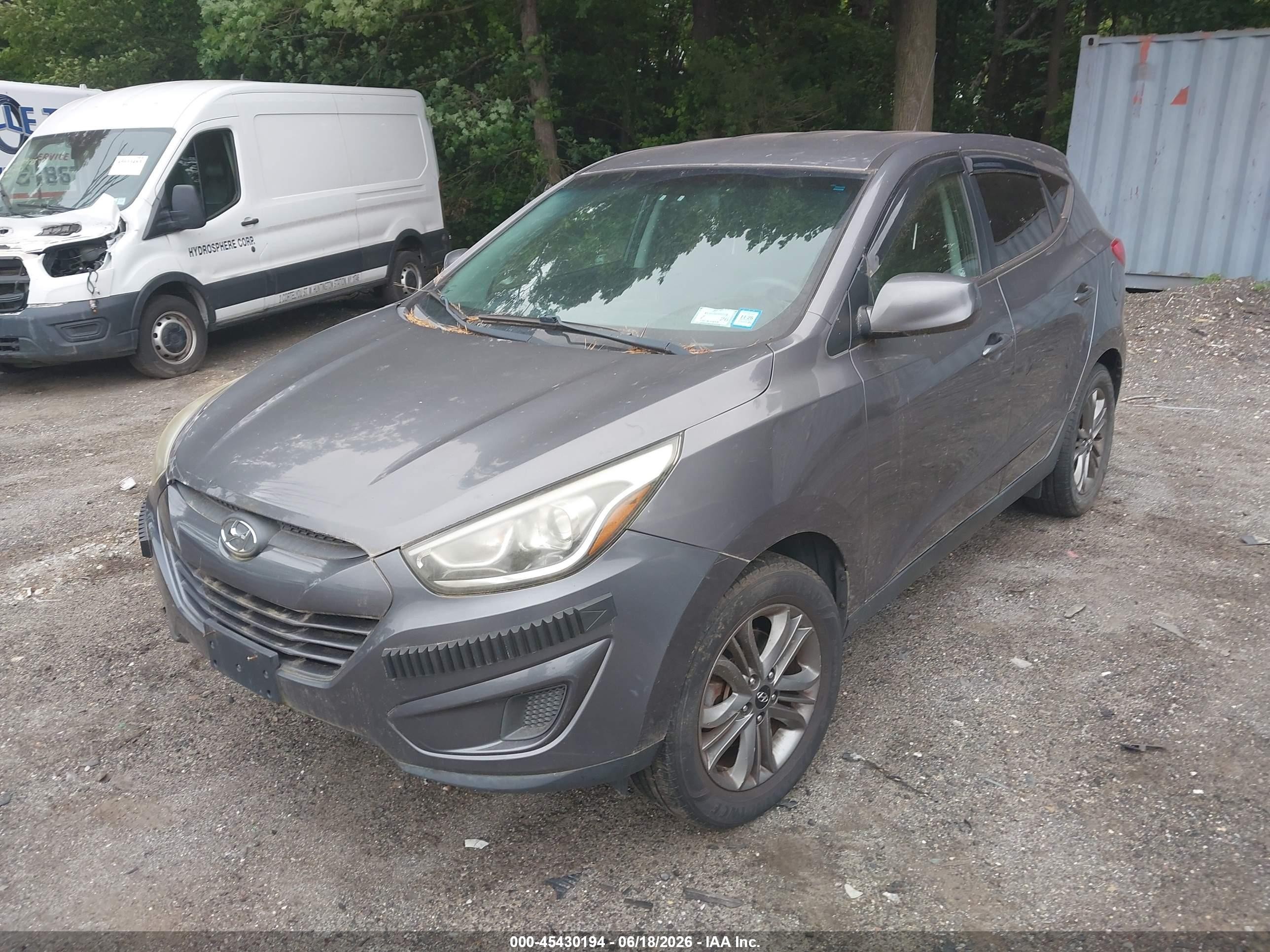 2015 Hyundai Tucson Gls Серый vin: KM8JT3AF8FU982308