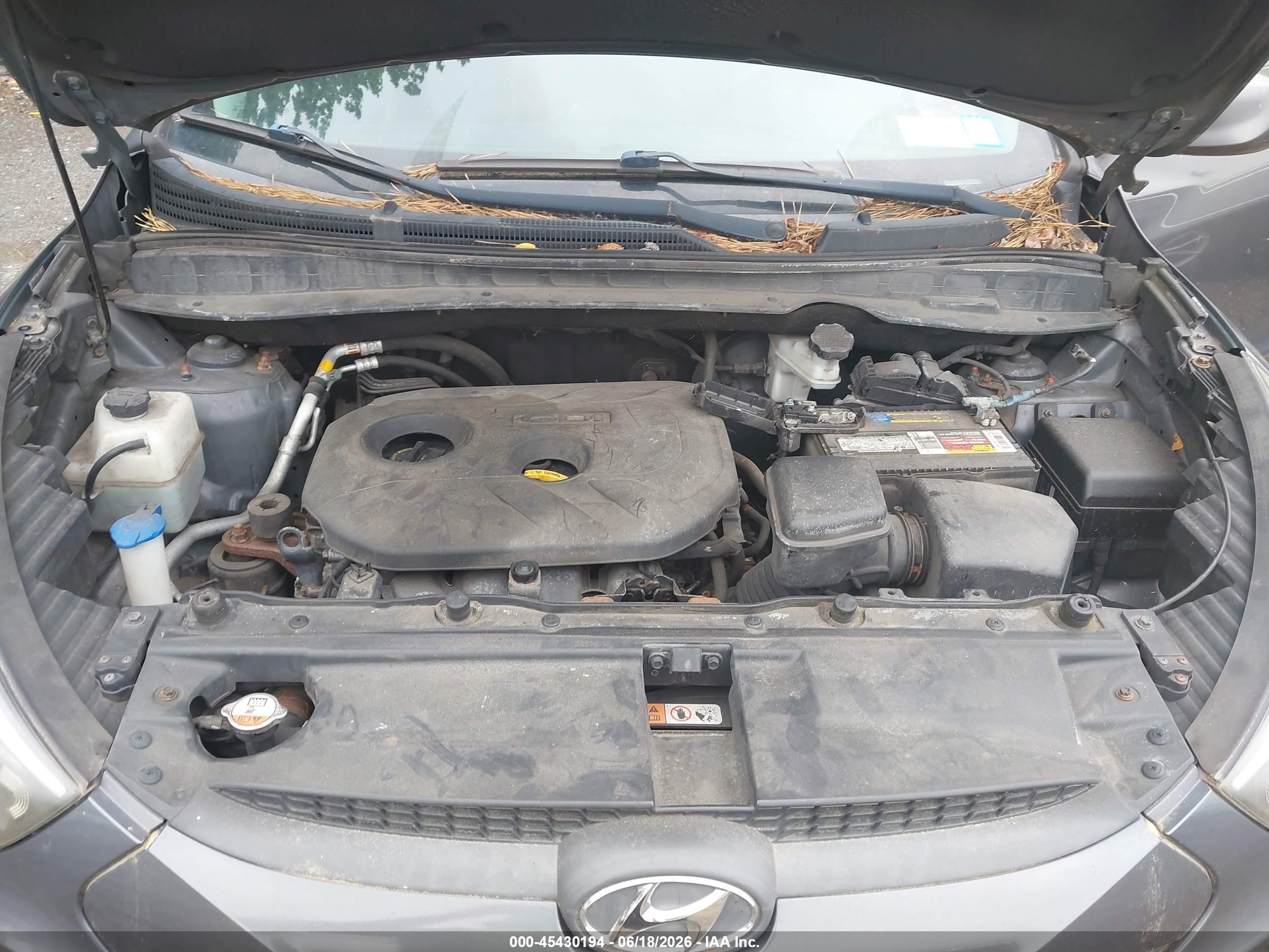 2015 Hyundai Tucson Gls Серый vin: KM8JT3AF8FU982308