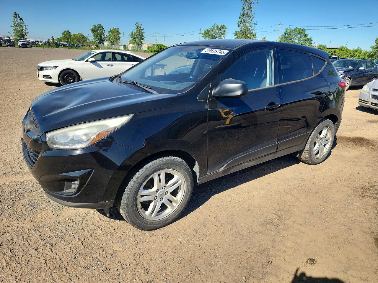 2014 Hyundai Tucson Gls Black vin: KM8JT3AF9EU863570