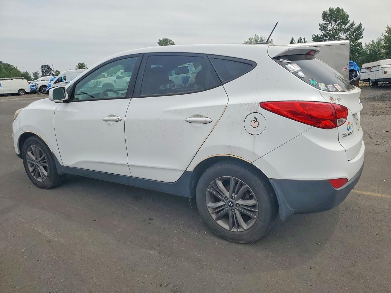 2015 Hyundai Tucson Gls White vin: KM8JT3AF9FU022611