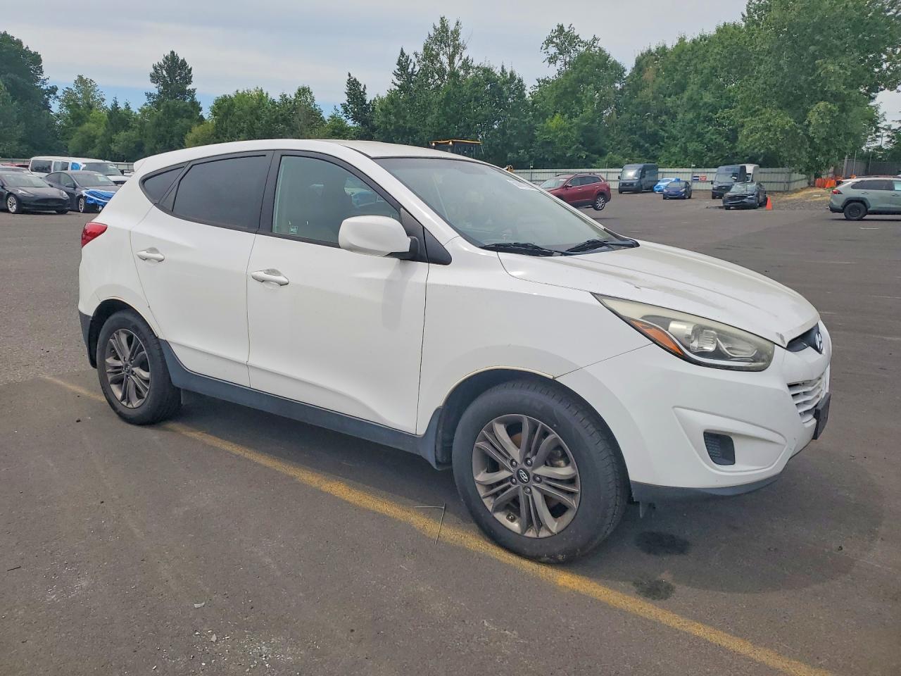 2015 Hyundai Tucson Gls White vin: KM8JT3AF9FU022611