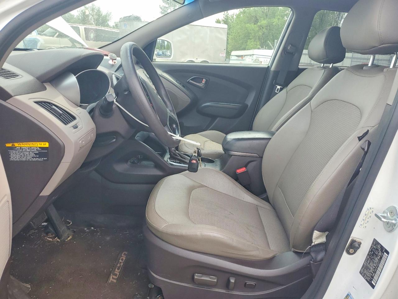 2015 Hyundai Tucson Gls White vin: KM8JT3AF9FU022611