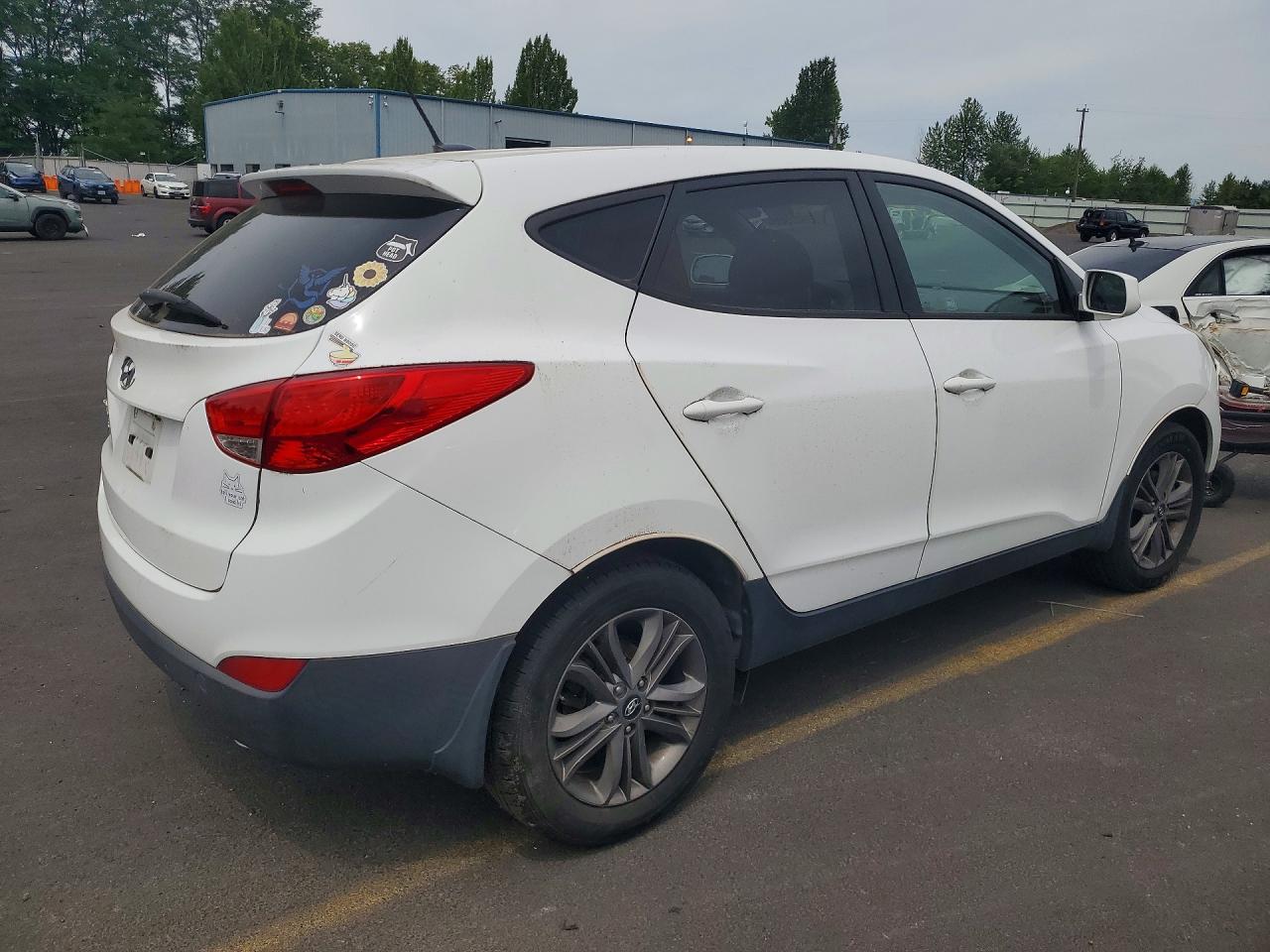 2015 Hyundai Tucson Gls White vin: KM8JT3AF9FU022611