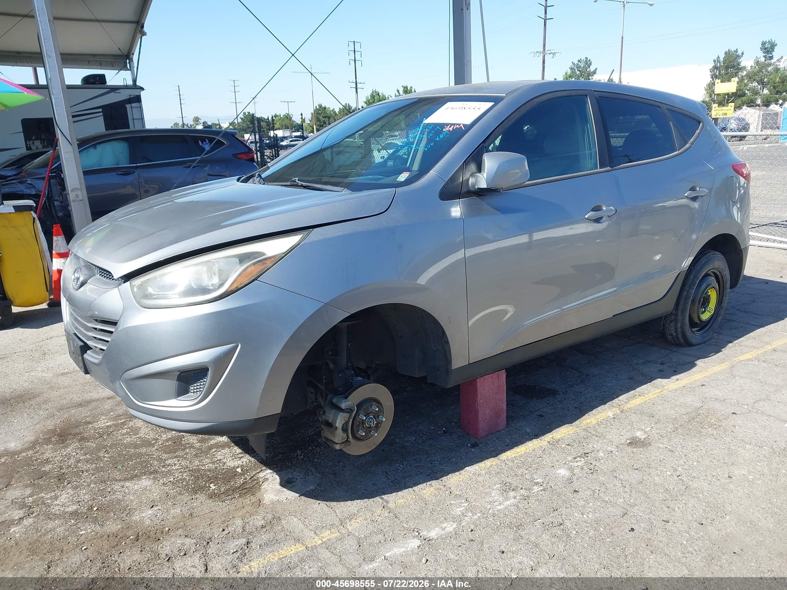2015 Hyundai Tucson Gls Silver vin: KM8JT3AF9FU070819