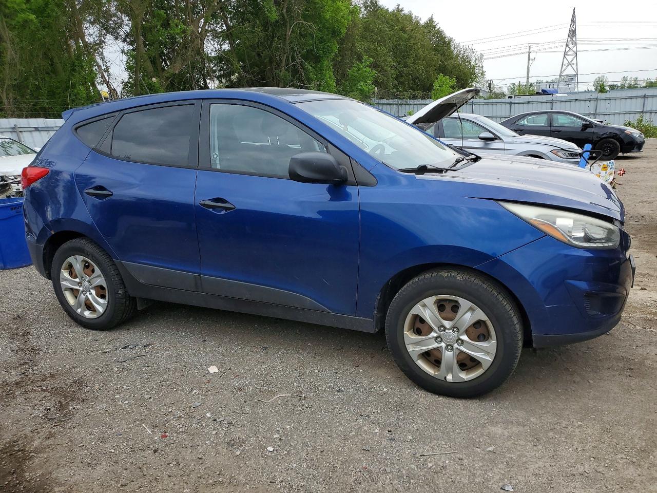 2014 Hyundai Tucson Gls Blue vin: KM8JT3AFXEU829024