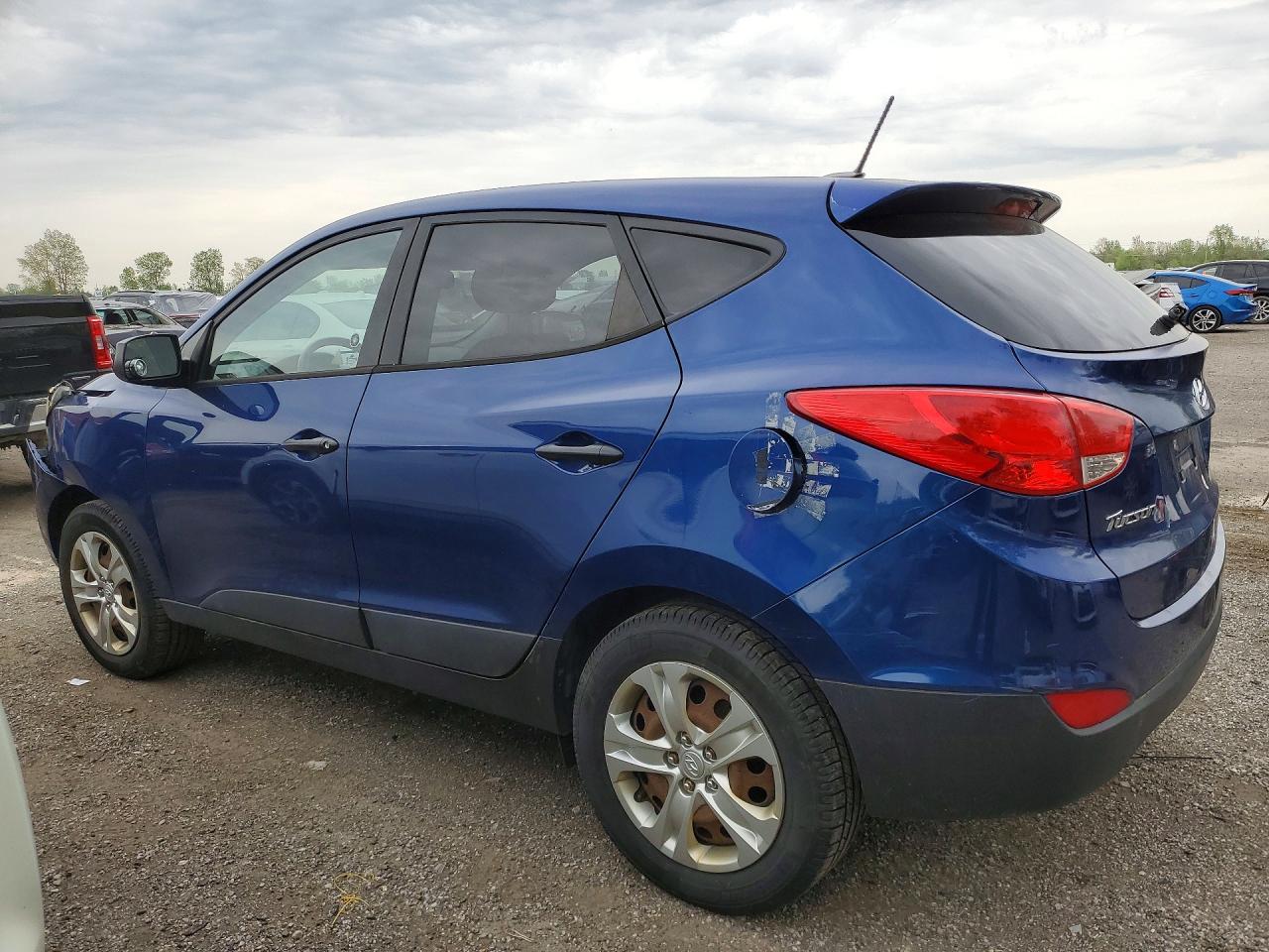 2014 Hyundai Tucson Gls Blue vin: KM8JT3AFXEU829024