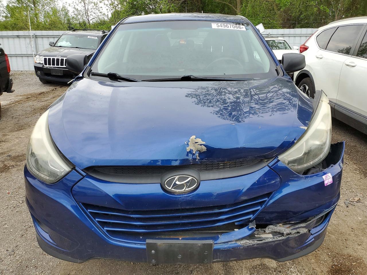 2014 Hyundai Tucson Gls Blue vin: KM8JT3AFXEU829024