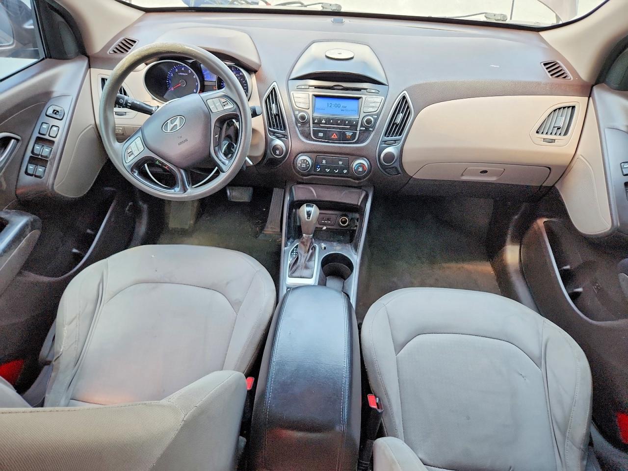 2014 Hyundai Tucson Gls Brown vin: KM8JT3AFXEU850357