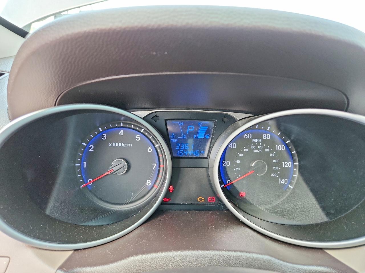 2014 Hyundai Tucson Gls Brown vin: KM8JT3AFXEU850357