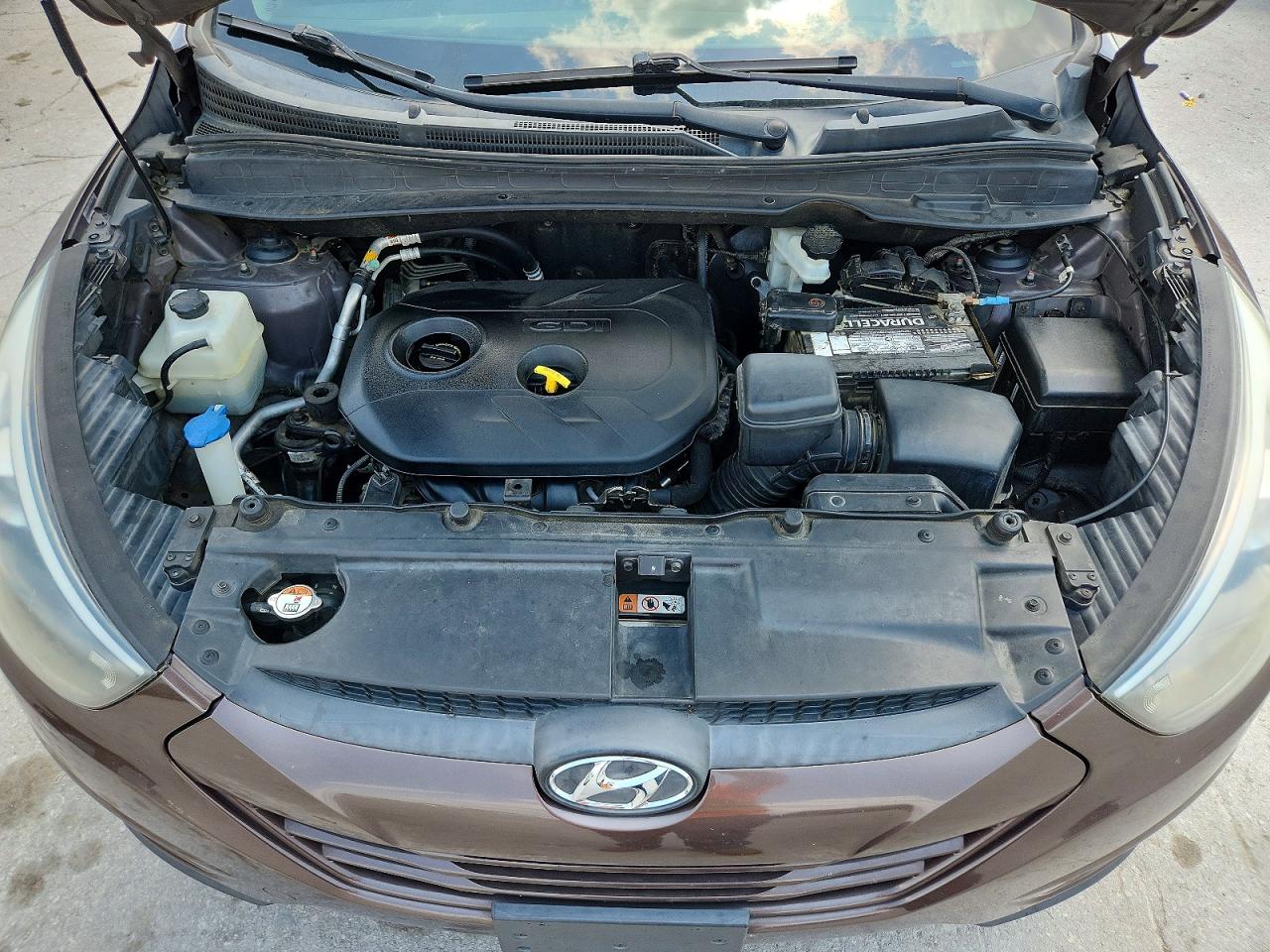 2014 Hyundai Tucson Gls Brown vin: KM8JT3AFXEU850357