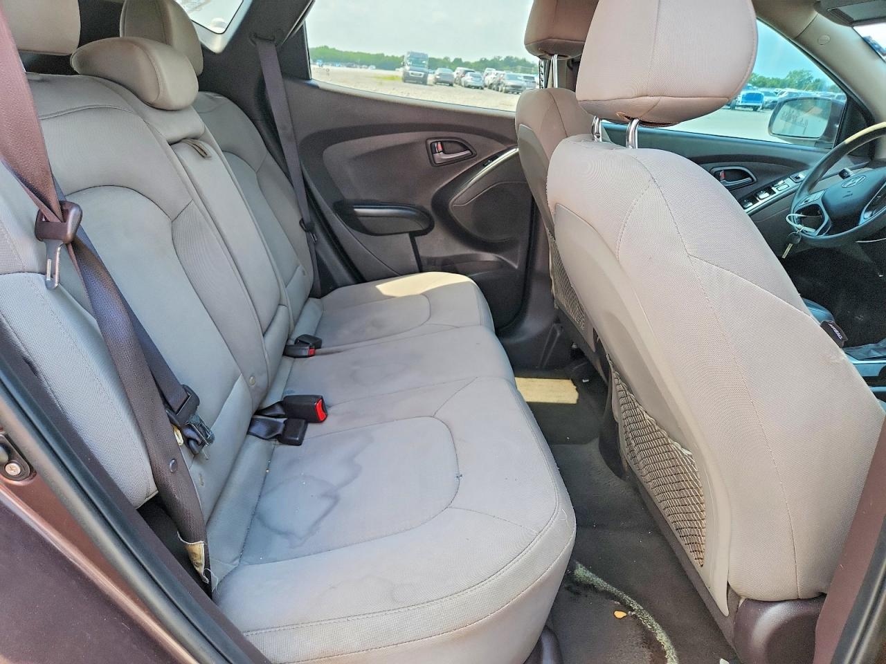 2014 Hyundai Tucson Gls Brown vin: KM8JT3AFXEU850357