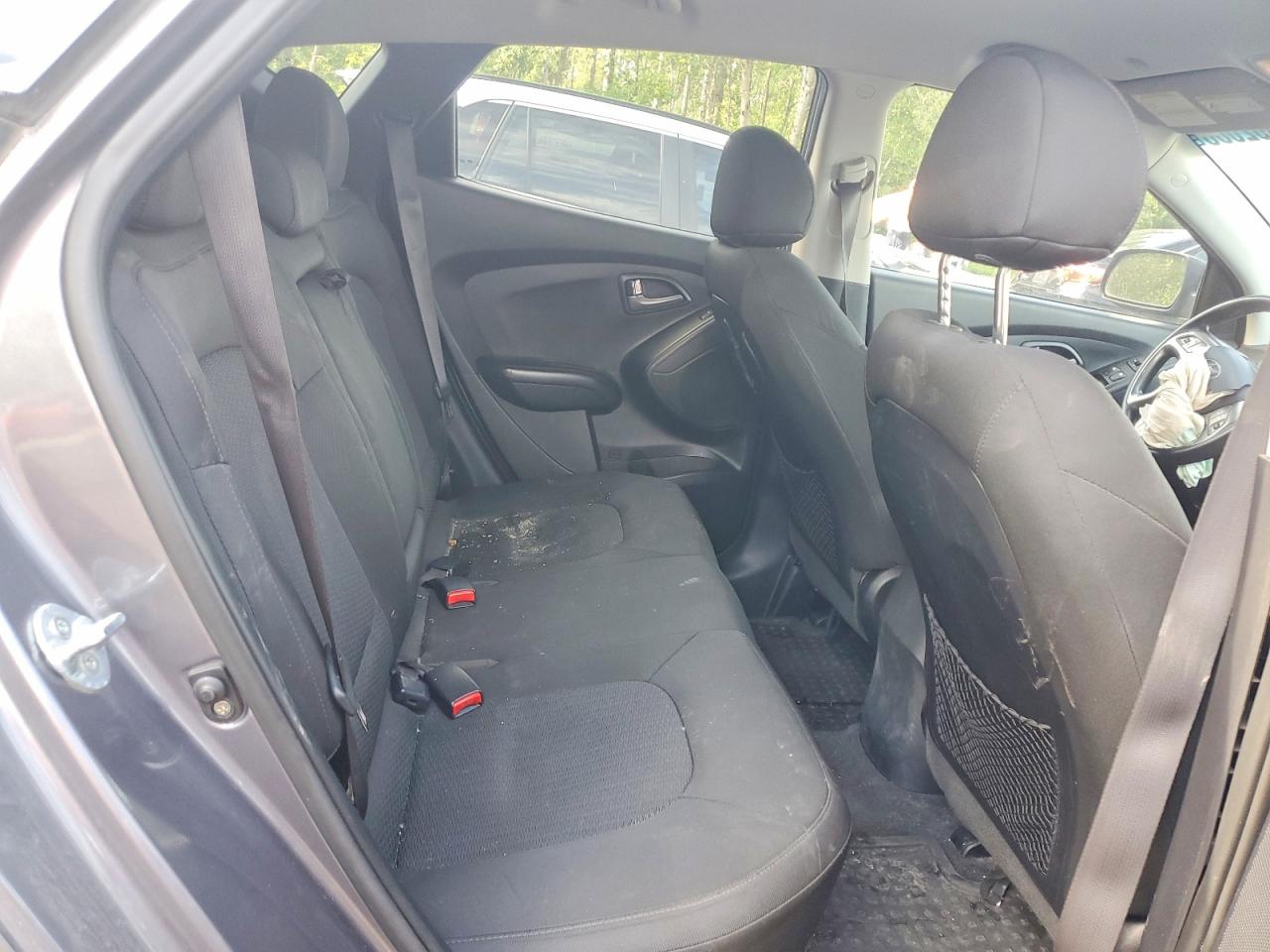 2014 Hyundai Tucson Gls Gray vin: KM8JT3AFXEU921248