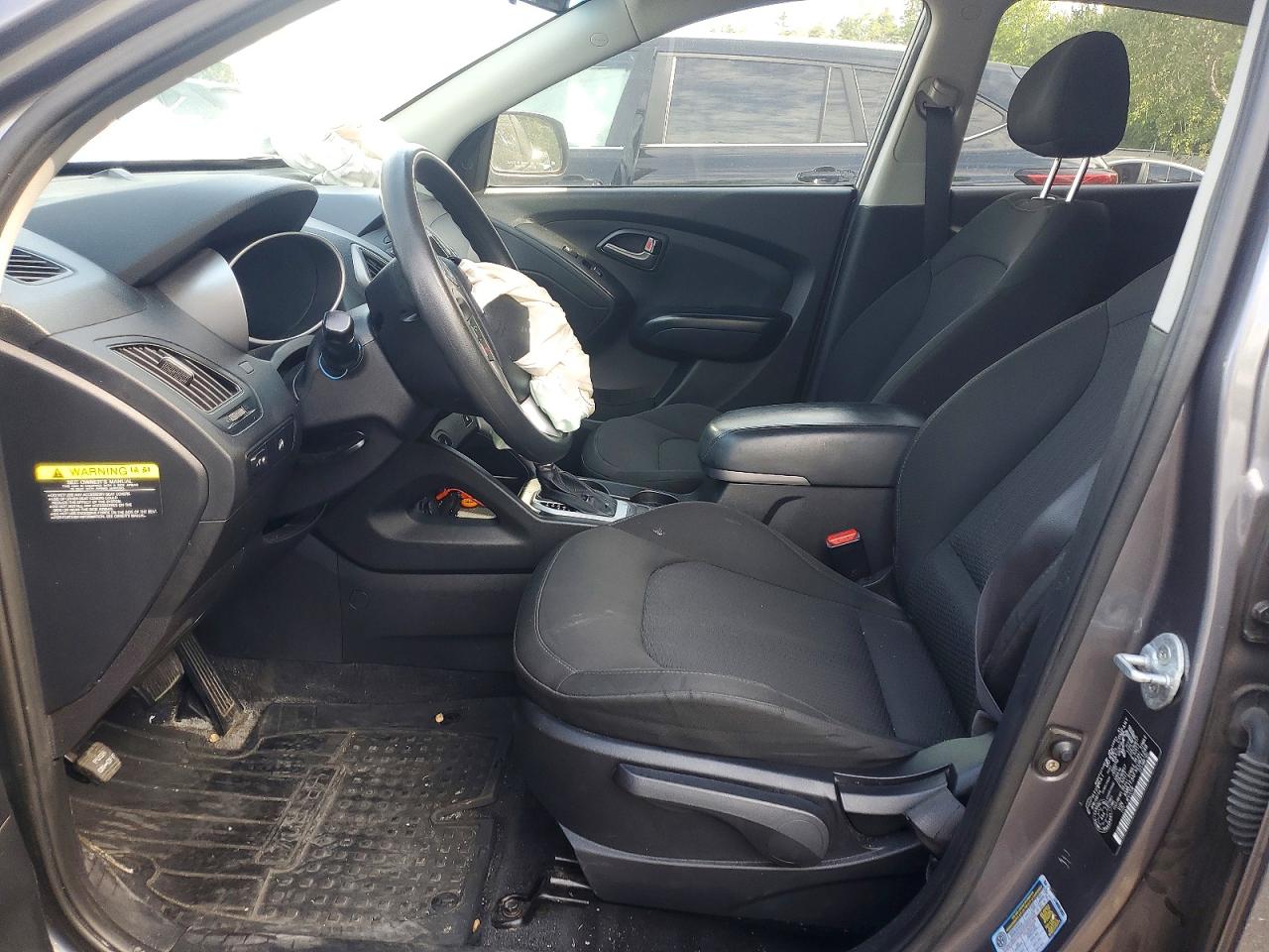 2014 Hyundai Tucson Gls Gray vin: KM8JT3AFXEU921248
