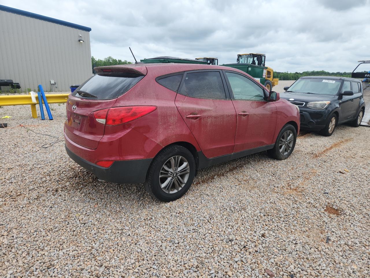 2014 Hyundai Tucson Gls Red vin: KM8JT3AFXEU947168