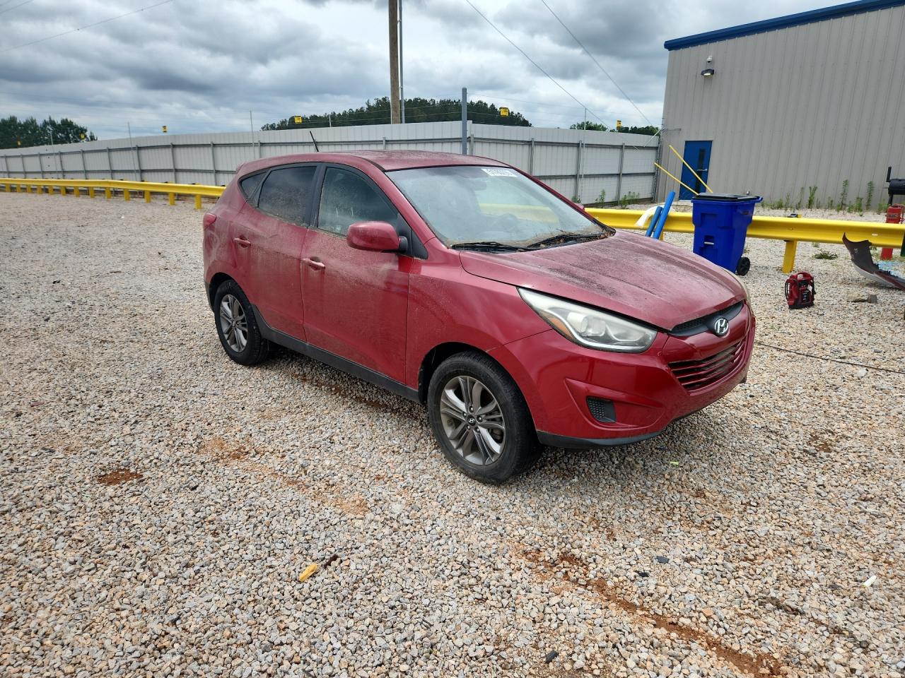 2014 Hyundai Tucson Gls Red vin: KM8JT3AFXEU947168
