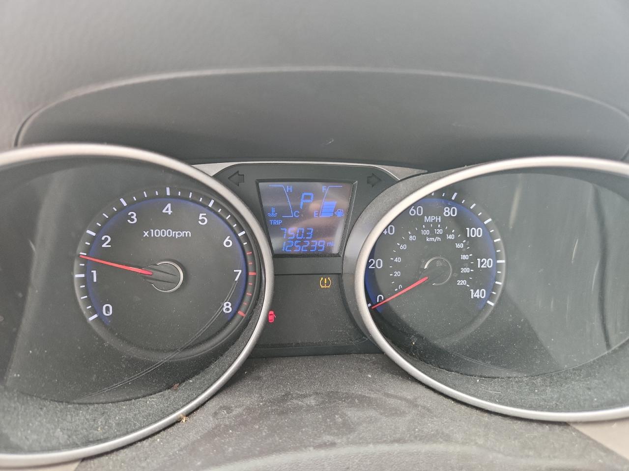 2014 Hyundai Tucson Gls Red vin: KM8JT3AFXEU947168