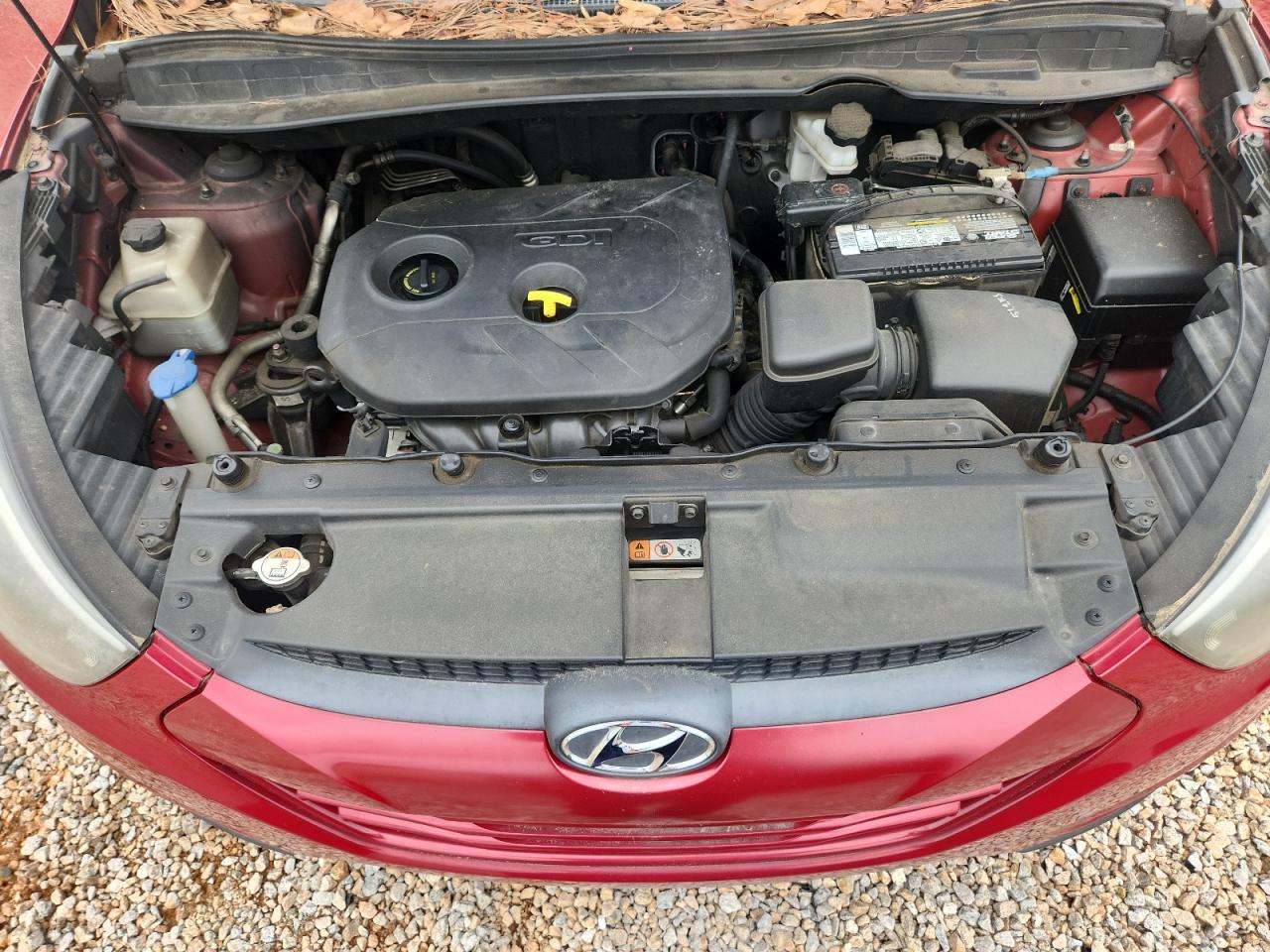 2014 Hyundai Tucson Gls Red vin: KM8JT3AFXEU947168