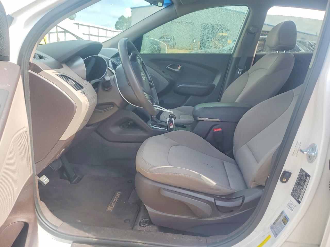2015 Hyundai Tucson Gls Белый vin: KM8JT3AFXFU064057