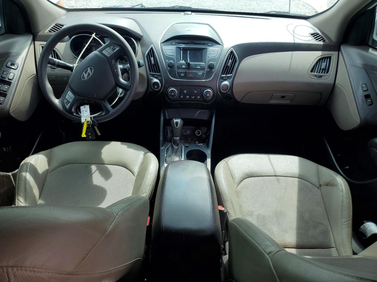 2015 Hyundai Tucson Gls White vin: KM8JT3AFXFU085779