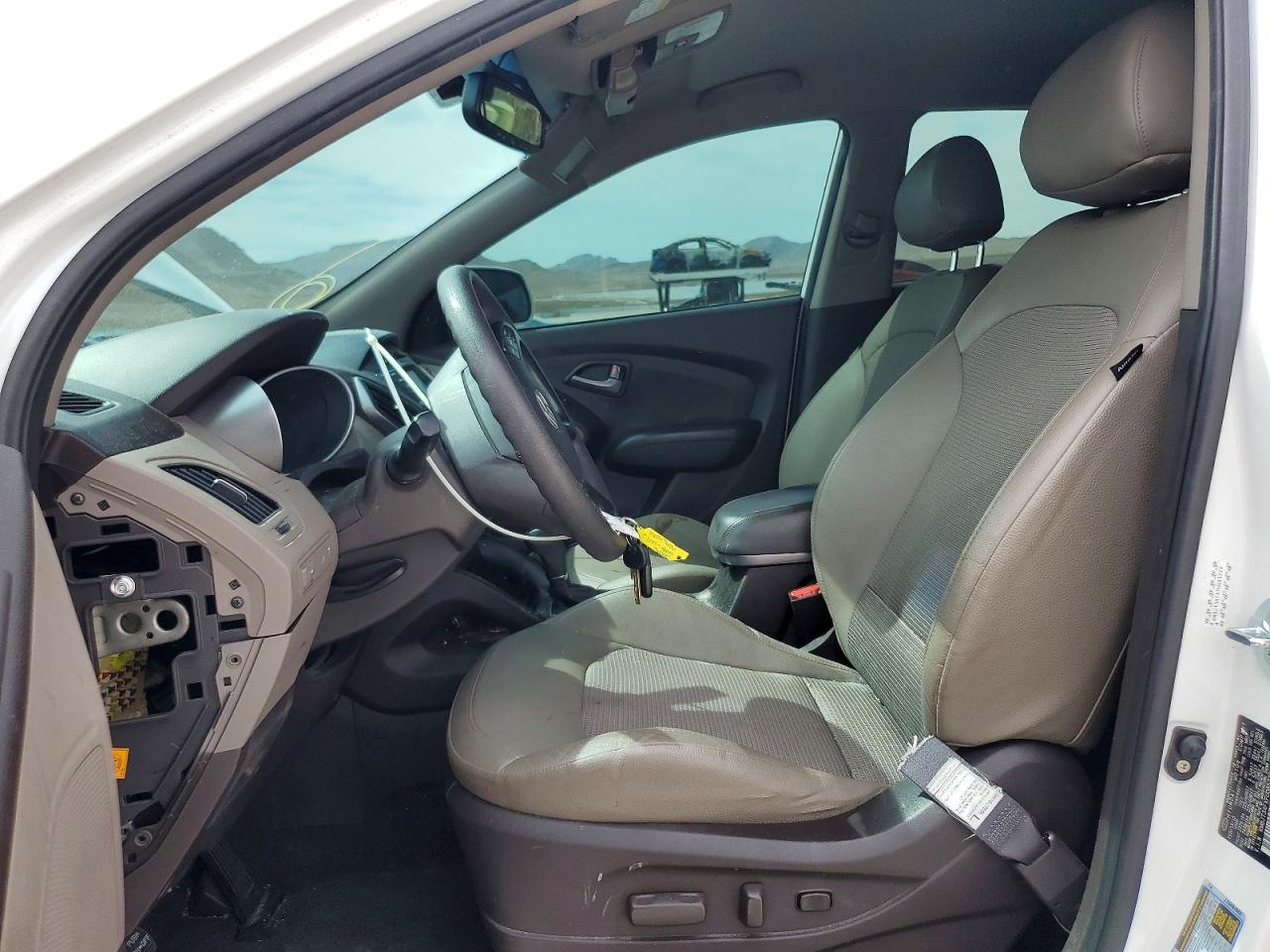 2015 Hyundai Tucson Gls White vin: KM8JT3AFXFU085779