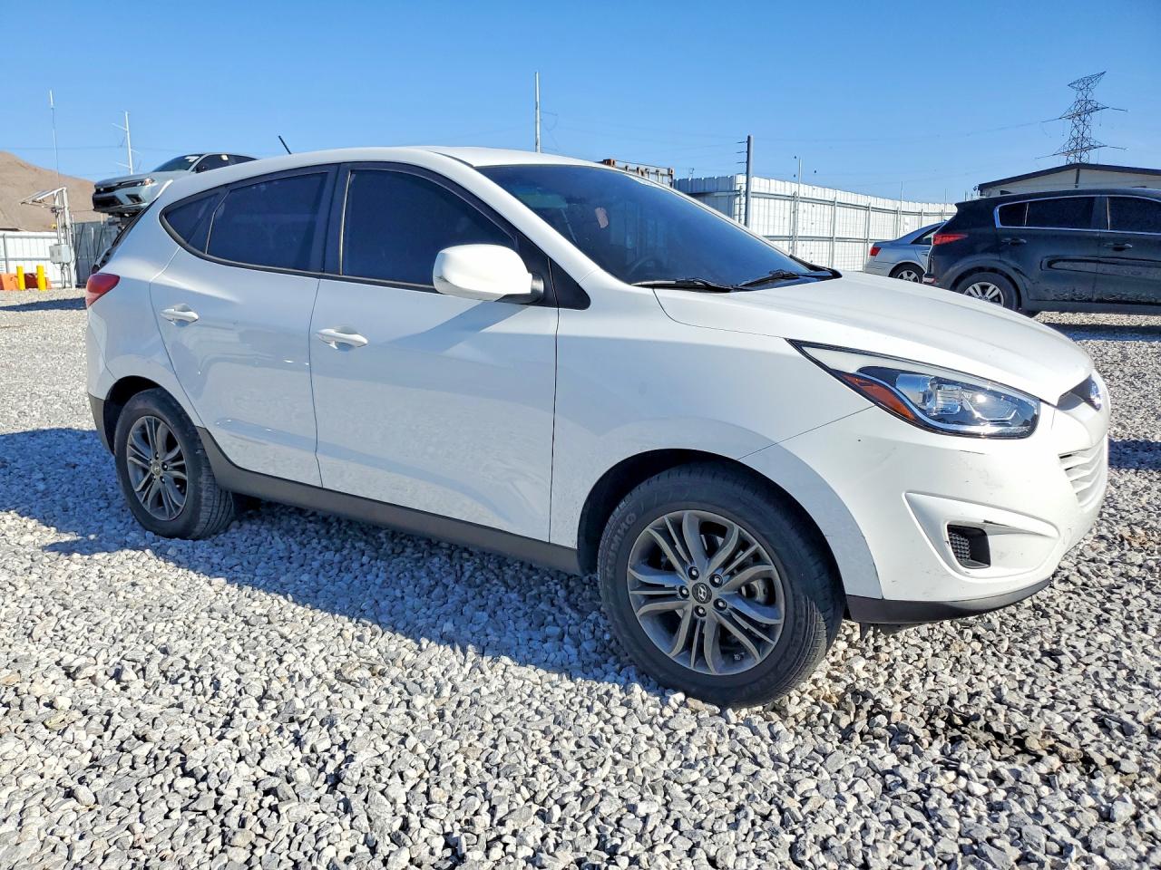 2015 Hyundai Tucson Gls White vin: KM8JT3AFXFU085779