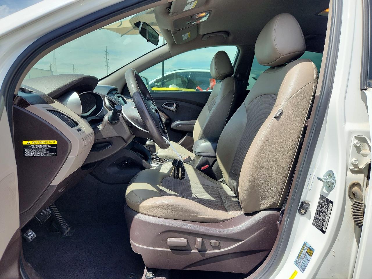 2015 Hyundai Tucson Gls White vin: KM8JT3AFXFU086754