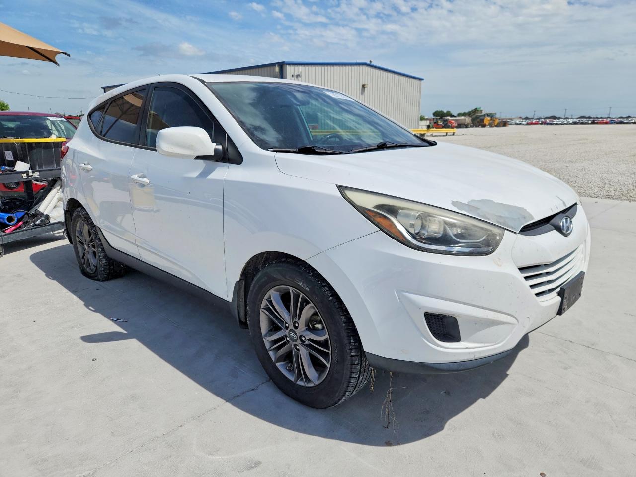 2015 Hyundai Tucson Gls White vin: KM8JT3AFXFU086754