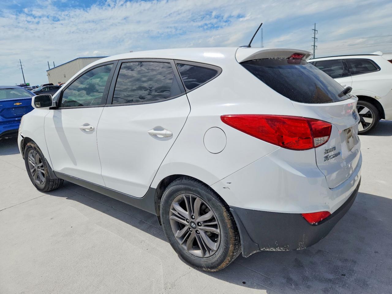 2015 Hyundai Tucson Gls White vin: KM8JT3AFXFU086754
