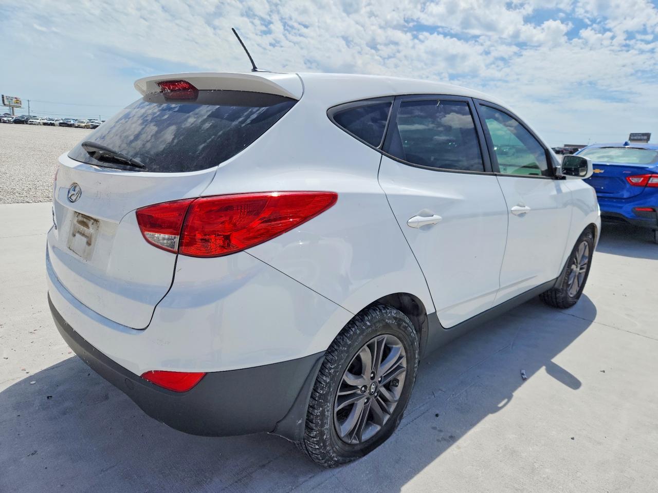 2015 Hyundai Tucson Gls White vin: KM8JT3AFXFU086754