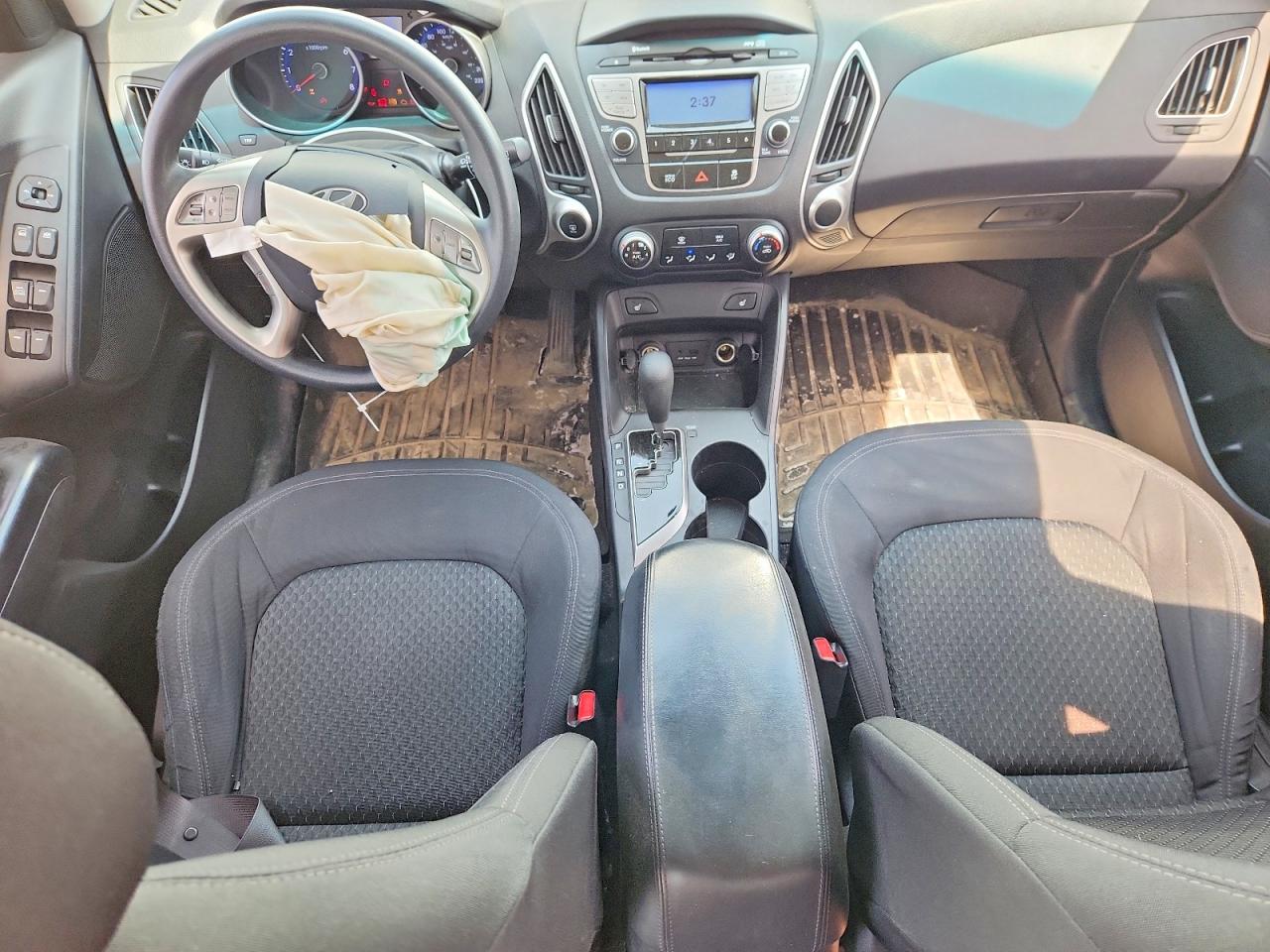 2013 Hyundai Tucson Gl White vin: KM8JTCAC0DU715392