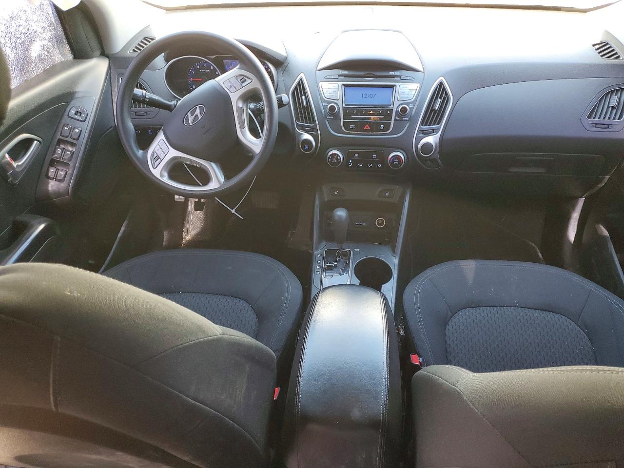 2013 Hyundai Tucson Gl White vin: KM8JTCAC0DU730684