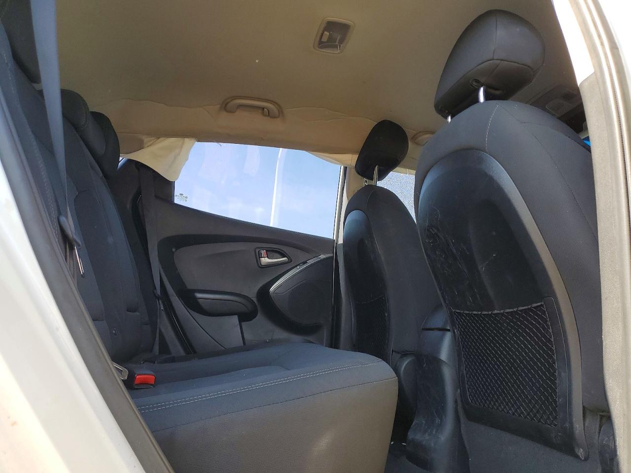 2013 Hyundai Tucson Gl White vin: KM8JTCAC0DU730684