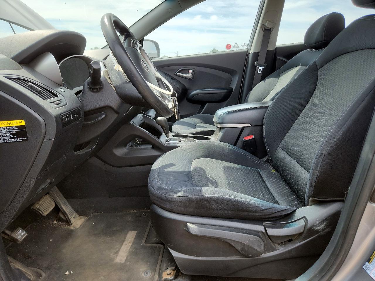 2012 Hyundai Tucson Gl Gray vin: KM8JTCAC1CU543761
