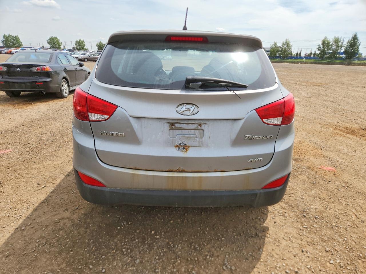 2012 Hyundai Tucson Gl Gray vin: KM8JTCAC1CU543761