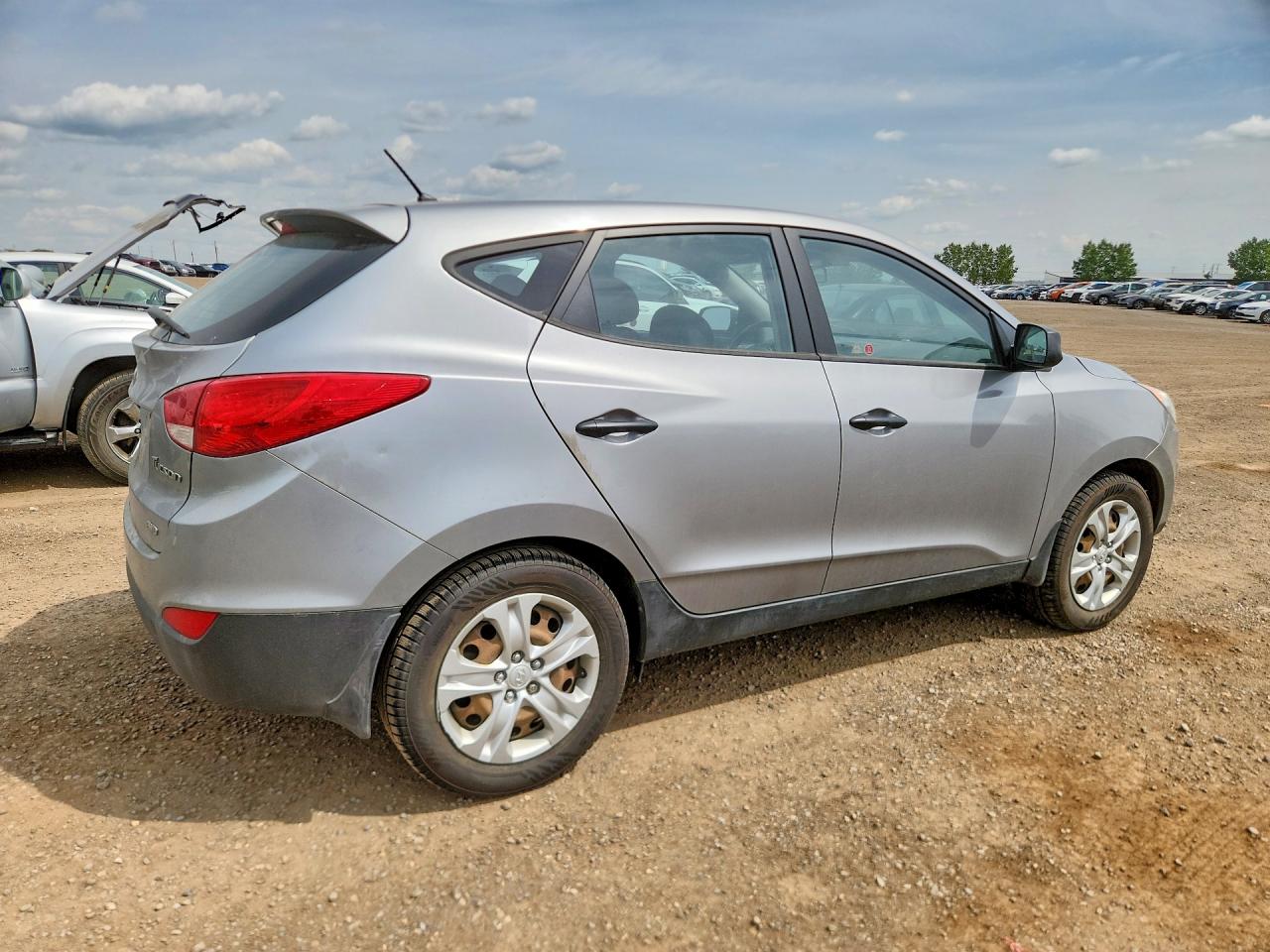 2012 Hyundai Tucson Gl Gray vin: KM8JTCAC1CU543761