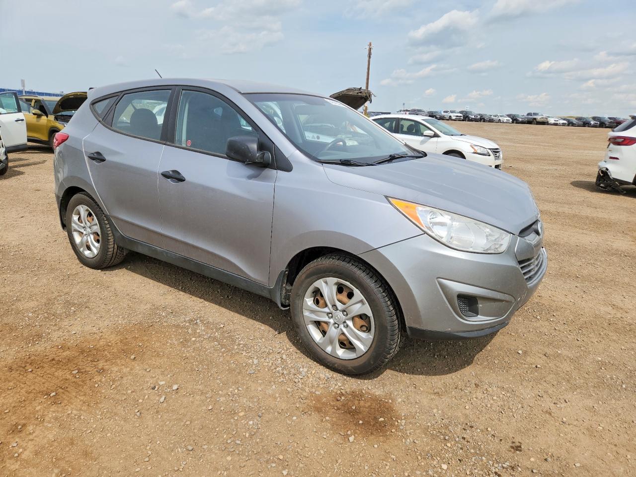 2012 Hyundai Tucson Gl Gray vin: KM8JTCAC1CU543761