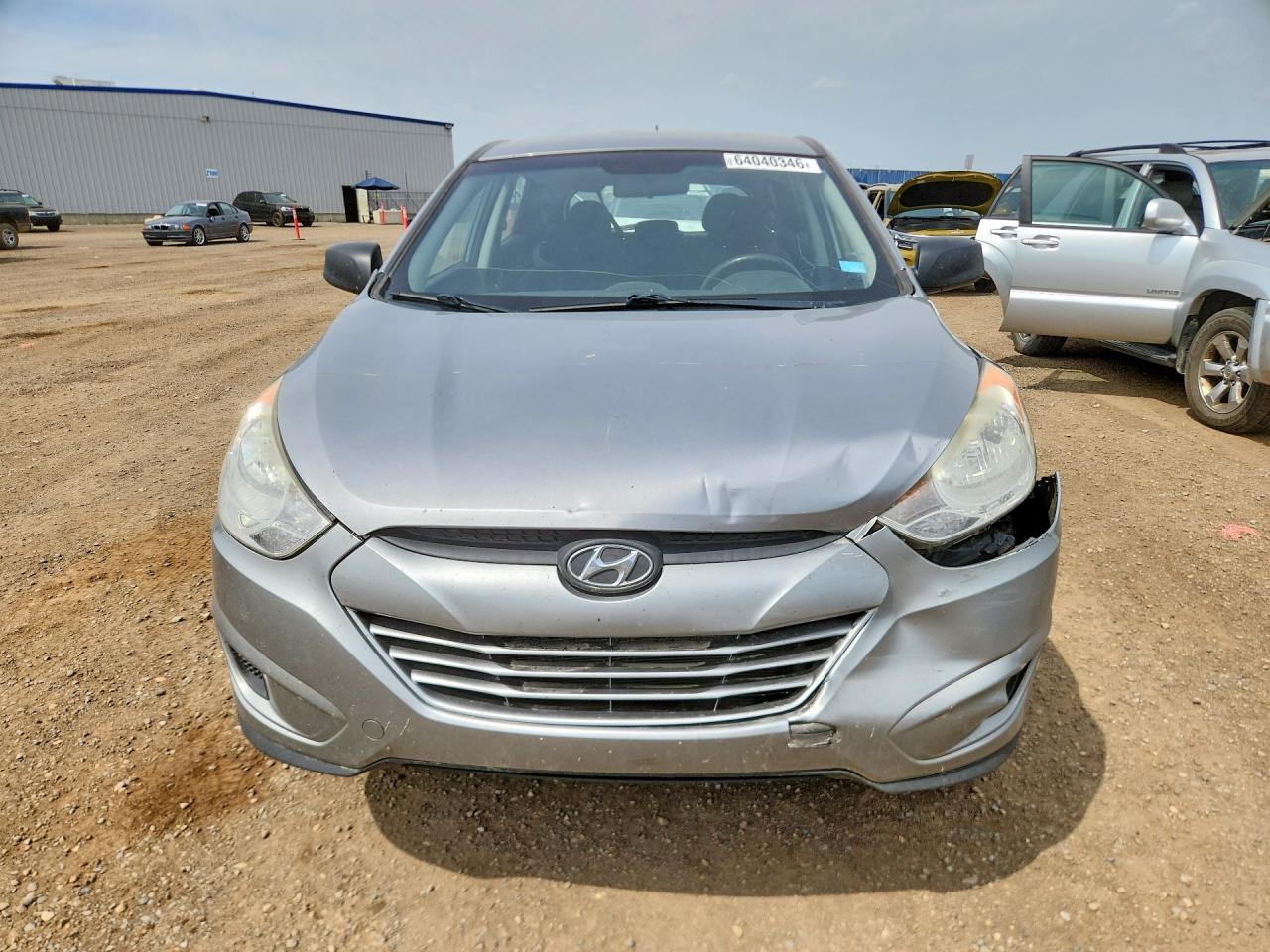 2012 Hyundai Tucson Gl Gray vin: KM8JTCAC1CU543761