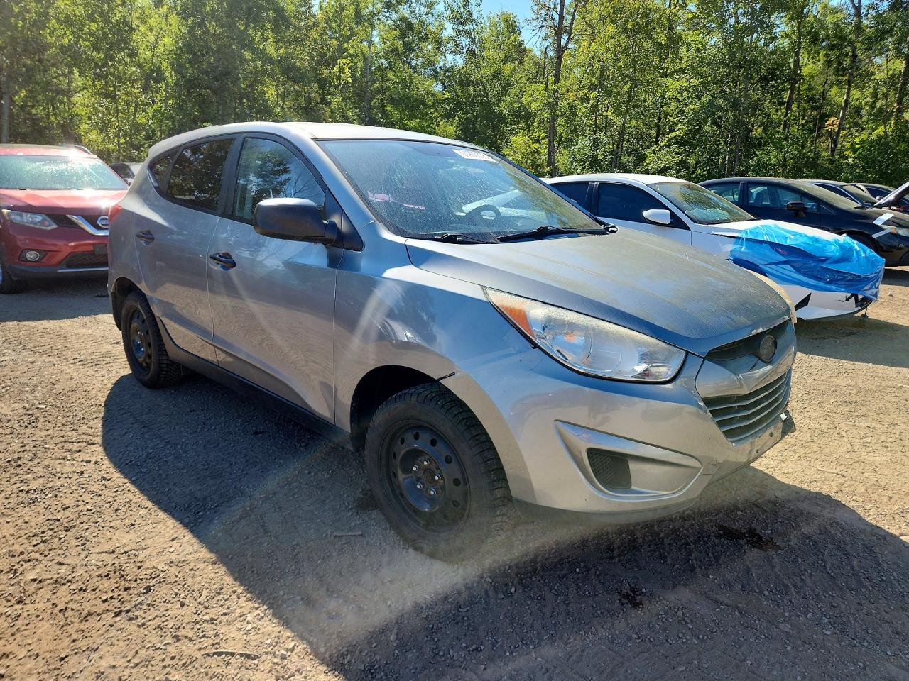 2011 Hyundai Tucson Gl Серебряный vin: KM8JTCAC2BU252006