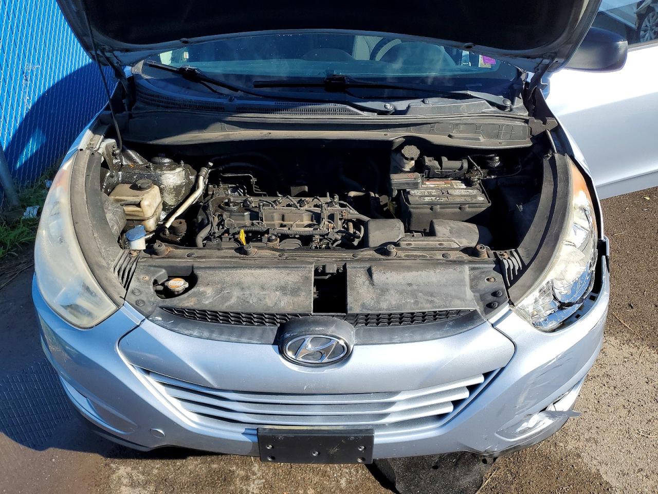 2011 Hyundai Tucson Gl Blue vin: KM8JTCAC4BU209397
