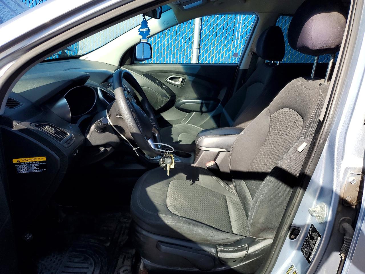 2011 Hyundai Tucson Gl Blue vin: KM8JTCAC4BU209397