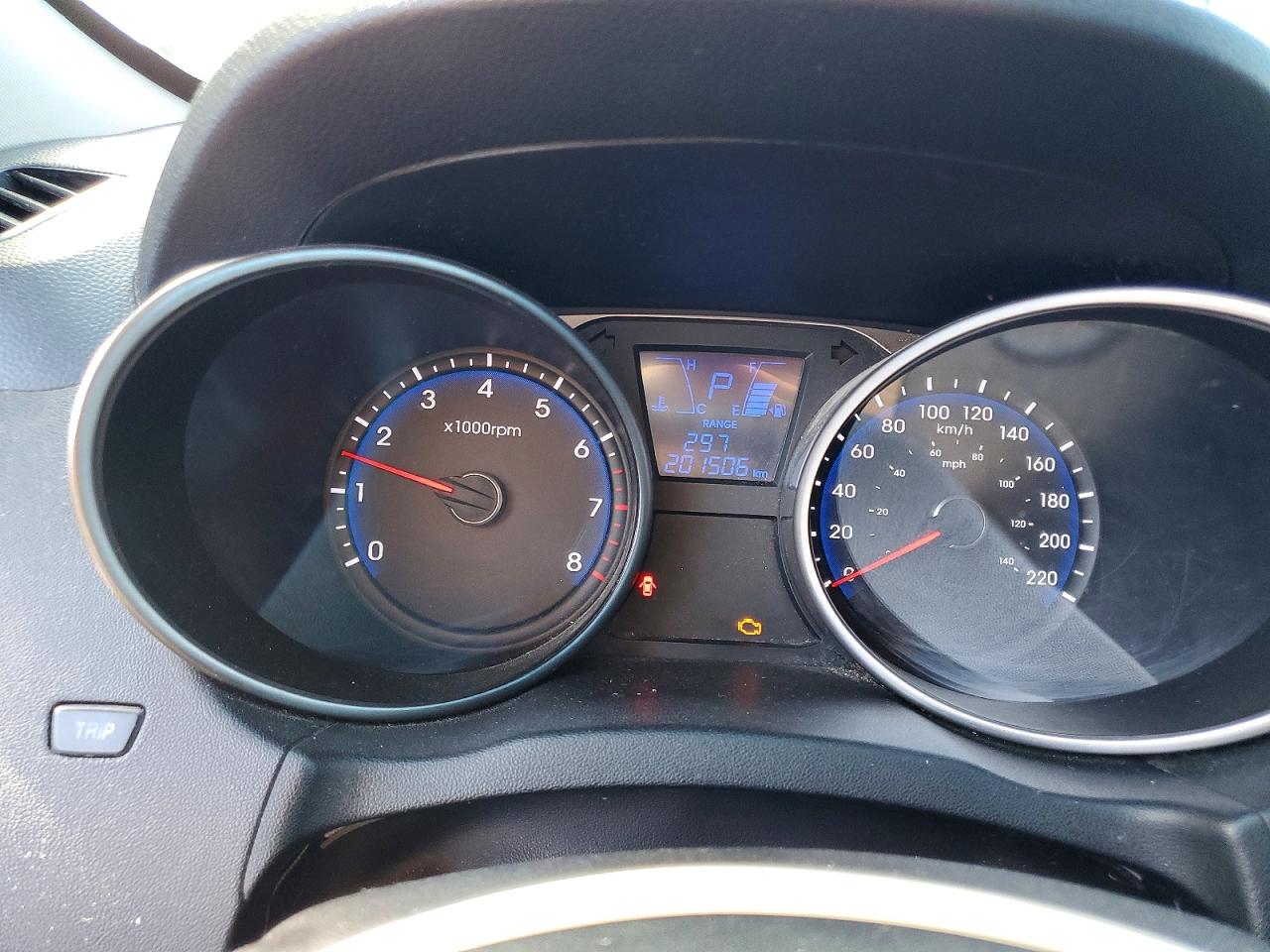 2011 Hyundai Tucson Gl Blue vin: KM8JTCAC4BU209397