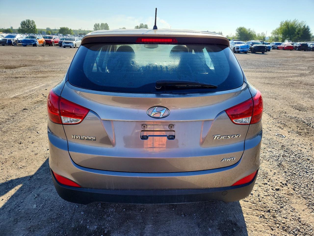 2011 Hyundai Tucson Gl Brown vin: KM8JTCAC6BU282433